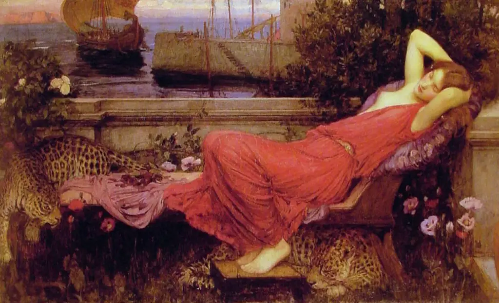 Ariadne in Detail John William Waterhouse